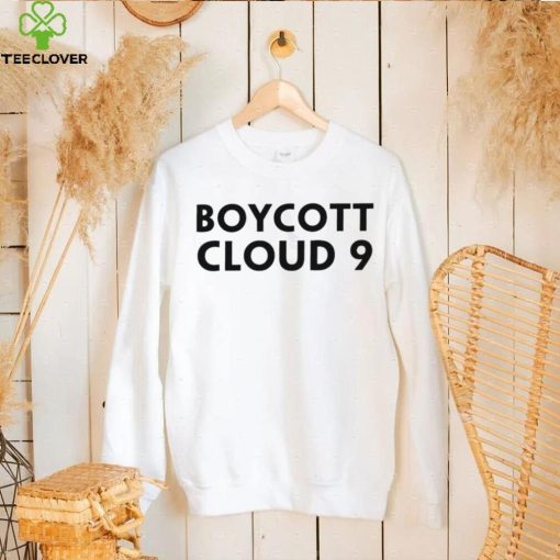 Boycott Cloud 9 logo shirt