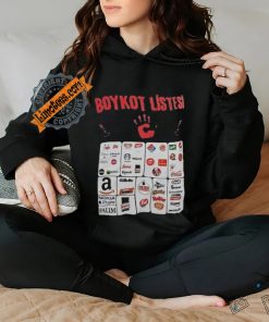 Boykot listesi logo shirt