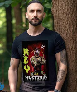 Boy's WWE Rey Mysterio Poster Graphic T shirt