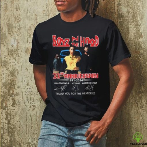 Boyz N The Hood 33rd Anniversary 1991 2024 Thank You For The Memories T Shirt