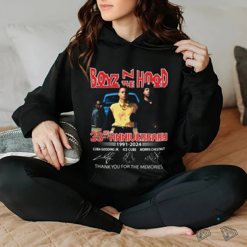 Boyz N The Hood 33rd Anniversary 1991 2024 Thank You For The Memories T Shirt Boyz N The Hood 33rd Anniversary 1991 2024 Thank You For The Memories T Shirt