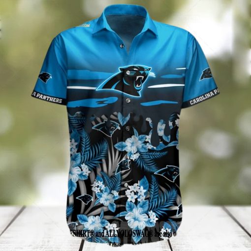 Carolina Panthers All Over Print Hawaiian Shirt