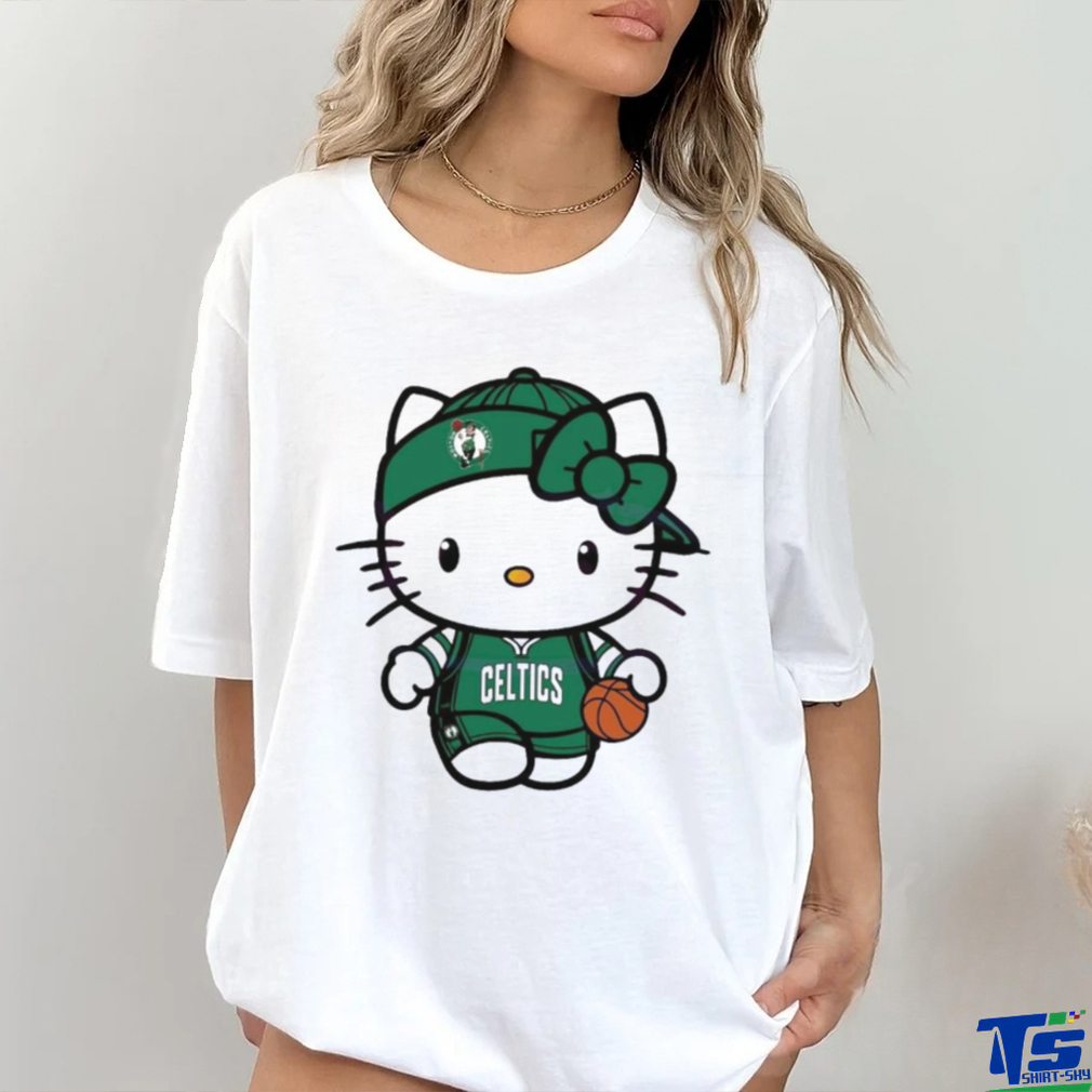 Hello Kitty Boston Celtics NBA Basketball Shirt Hello Kitty Boston Celtics NBA Basketball Shirt