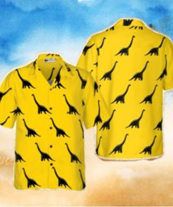 Brachiosaurus Dinosaur Hawaiian Shirt