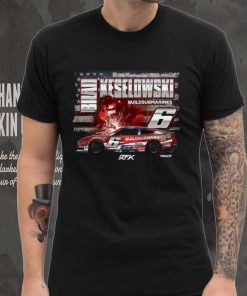 Brad Keselowski Checkered Flag Sports Build Submarines.com Patriotic Car T Shirt