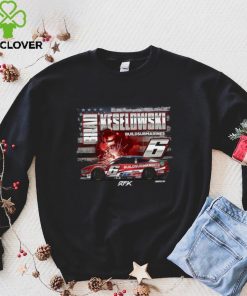 Brad Keselowski Checkered Flag Sports Build Submarines.com Patriotic Car T Shirt