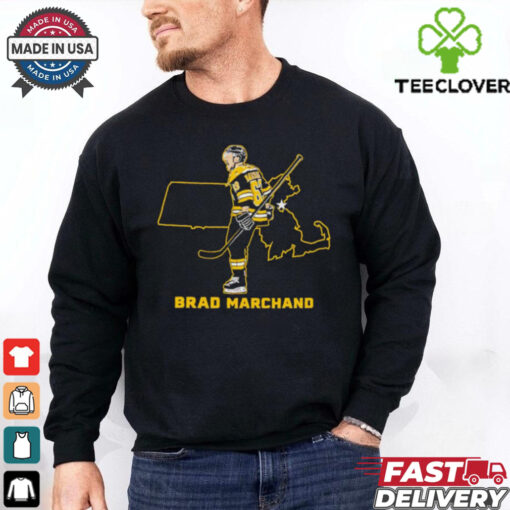 Brad Marchand Boston Bruins Hockey State star shirt