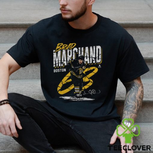 Brad Marchand Boston Crack WHT SHIRT