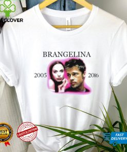 Brad Pitt And Angelina Jolie Brangelina 2005 2016 shirt