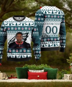 Braeden Daniels Philadelphia Eagles Personalized Sweaters