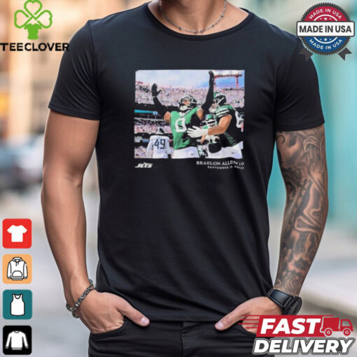 Braelon Allen New York Jets Nfl Flash Features Week 2 Shirt