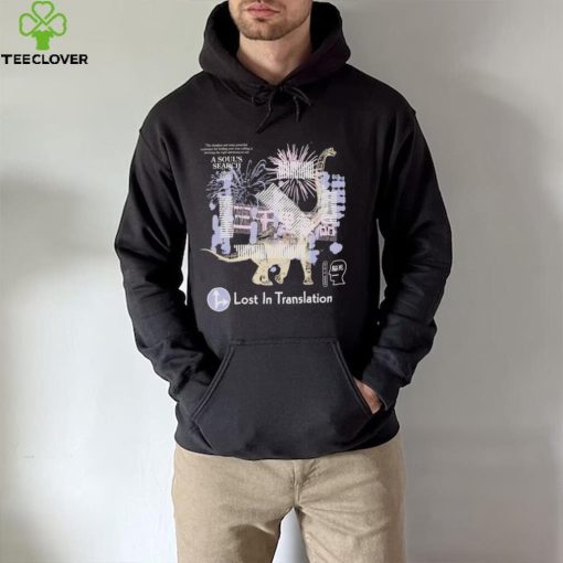 Brain Dead x Lost In Translation Dinosaur hoodie, sweater, longsleeve, shirt v-neck, t-shirt