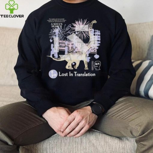 Brain Dead x Lost In Translation Dinosaur hoodie, sweater, longsleeve, shirt v-neck, t-shirt