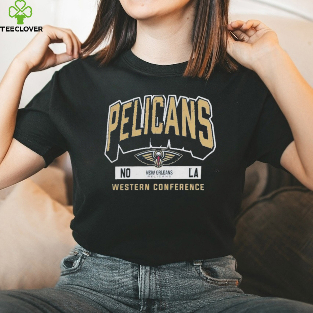 Branded Heather Navy New Orleans Pelicans Front Court Press Snow Wash Shirt Branded Heather Navy New Orleans Pelicans Front Court Press Snow Wash Shirt