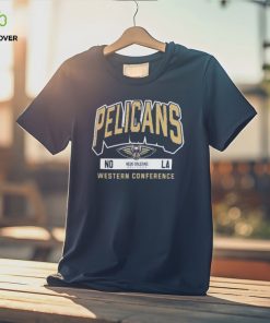 Branded Heather Navy New Orleans Pelicans Front Court Press Snow Wash Shirt 3 Branded Heather Navy New Orleans Pelicans Front Court Press Snow Wash Shirt