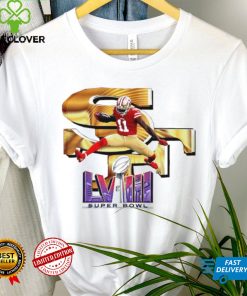 Brandon Aiyuk San Francisco 49ers super bowl LVIII shirt