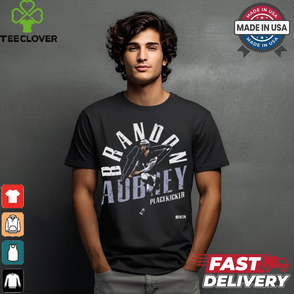 Brandon Aubrey Dallas Cowboys Placekicker Arch t shirt Brandon Aubrey Dallas Cowboys Placekicker Arch t shirt