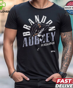 Brandon Aubrey Dallas Cowboys Placekicker Arch t shirt