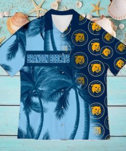 Brandon Bobcats Coconut Tree Aloha Hawaiian Shirt