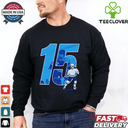 Brandon Chabrier 15 Maine Black Bears Hockey shirt