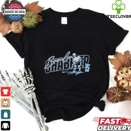 Brandon Chabrier Maine Black Bears Hockey No. 15 shirt