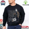 2024 LIX Super Bowl Champions Philadelphia Eagles trophy gold shirt