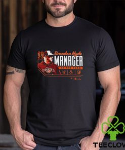 Brandon Hyde Baltimore Orioles 2023 Al Manager Of The Year T Shirt