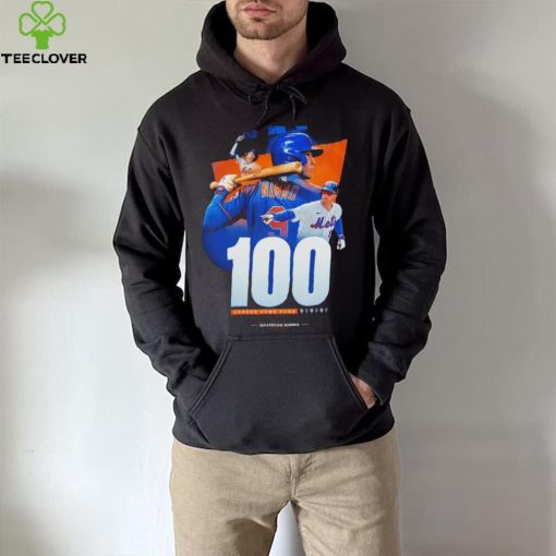 Brandon Nimmo Mets No 100 career home runs hoodie, sweater, longsleeve, shirt v-neck, t-shirt