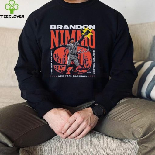 Brandon Nimmo New York Mets Robbery Center Fielder Signature hoodie, sweater, longsleeve, shirt v-neck, t-shirt