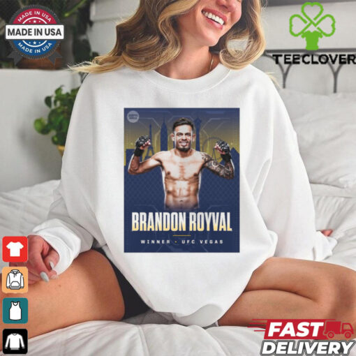 Brandon Royval Winner UFC Vegas 98 Poster t hoodie, sweater, longsleeve, shirt v-neck, t-shirt