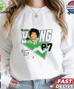 Brandon Young 2024 87 Football Player shirt