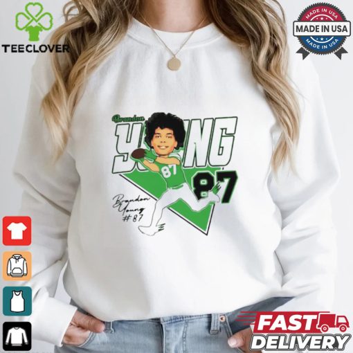 Brandon Young 2024 87 Football Player shirt