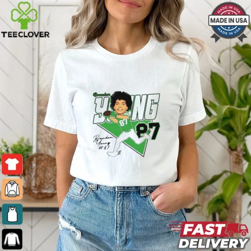 Brandon Young 2024 87 Football Player shirt