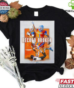 Brandt Stare Career Receiving Touchdowns Record Broken 33 Touchdowns And Counting Signature Poster t shirt