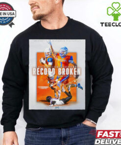 Brandt Stare Career Receiving Touchdowns Record Broken 33 Touchdowns And Counting Signature Poster t shirt