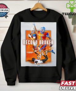 Brandt Stare Career Receiving Touchdowns Record Broken 33 Touchdowns And Counting Signature Poster t shirt