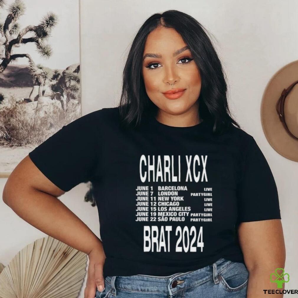 Brat 2024 Charli XCX Tour Shirt Brat 2024 Charli XCX Tour Shirt