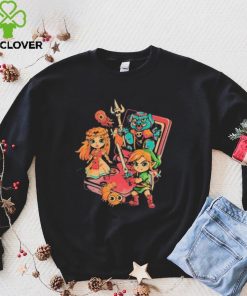 Brave Game Zelda Black Shirt