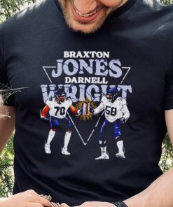 Braxton Jones And Darnell Wright Chicago Bookends Football Shirt