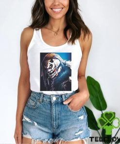 Bray Wyatt WWE pro wrestler cartoon portrait shirt