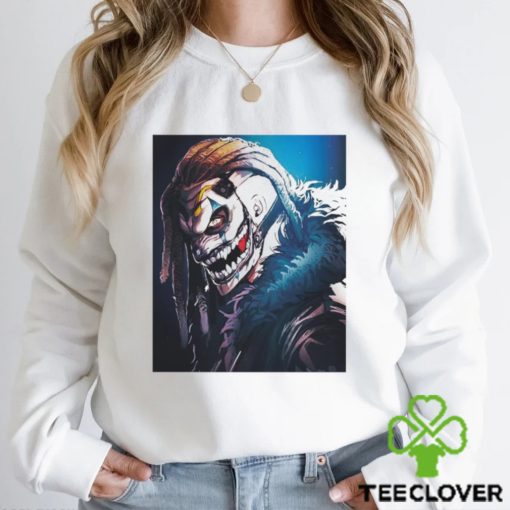 Bray Wyatt WWE pro wrestler cartoon portrait hoodie, sweater, longsleeve, shirt v-neck, t-shirt