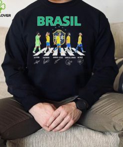 Brazil Team Football Abbey Road Signatures Shirt