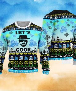 Breaking Bad Let’s Cook 3D Printed Ugly Christmas Sweathoodie, sweater, longsleeve, shirt v-neck, t-shirt