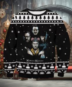 Breaking Bad Reindeer Snowflake Ugly Sweater