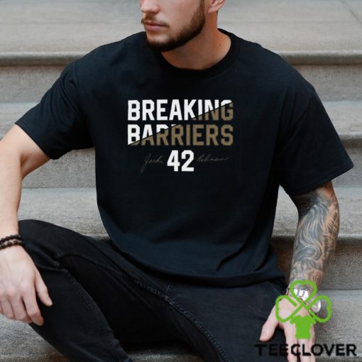 Breaking Barriers 42 Women’s V Neck T Shirt