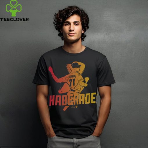 Breaking T Josh Hader Houston Haderade Black T Shirt