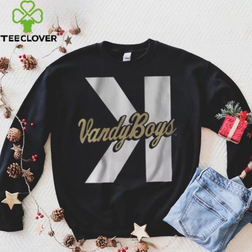 BreakingT Vanderbilt Commodores Black Vandy Boys Backwards K T Shirt