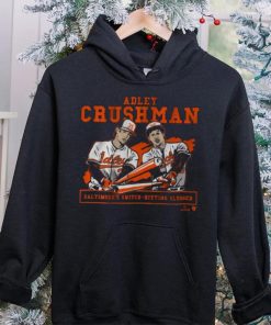 BreakingT Youth Baltimore Orioles Adley Rutschman 'Crushman' Black Graphic T Shirt