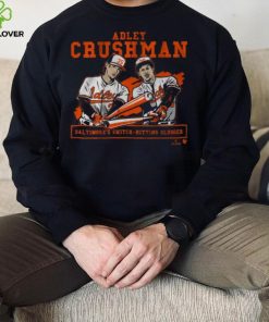 BreakingT Youth Baltimore Orioles Adley Rutschman 'Crushman' Black Graphic T Shirt