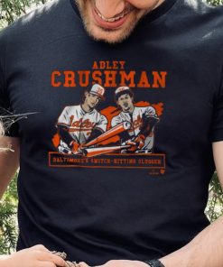 BreakingT Youth Baltimore Orioles Adley Rutschman 'Crushman' Black Graphic T Shirt